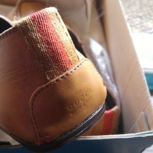 Authentic Gucci slip on shoes